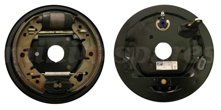 Drum Brake Rear, Backplate Assembly, LHS