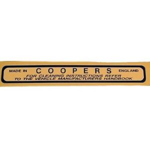 AIR FILTER STICKER