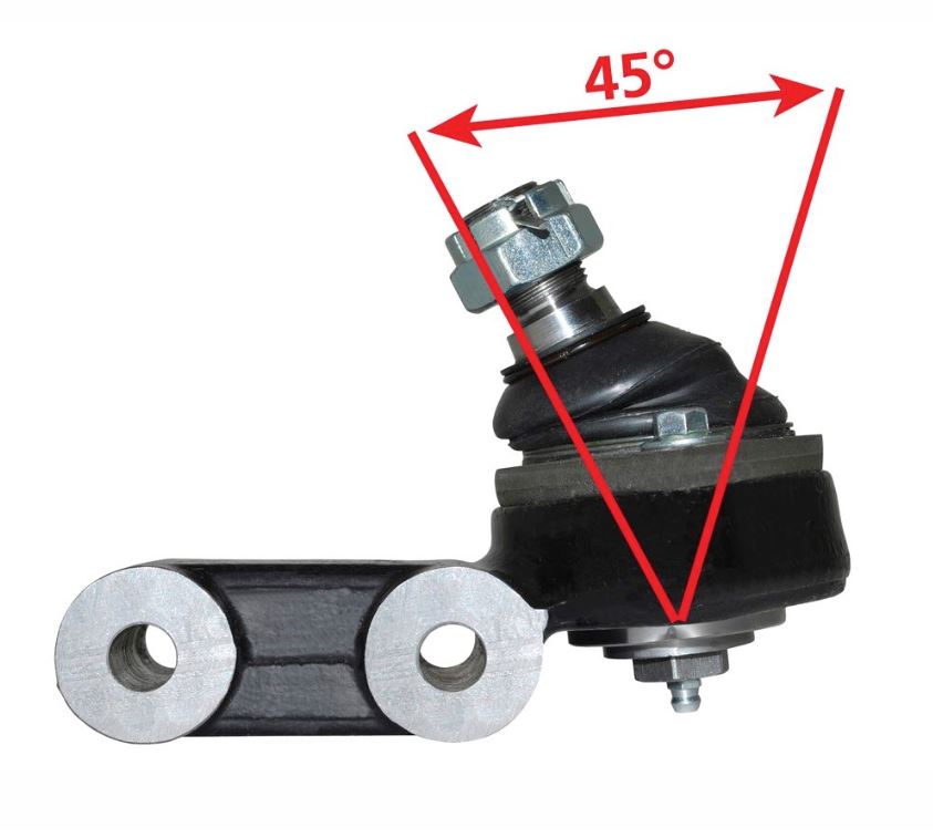 A FRAME BALL JOINT & FULCRUM BRACKET