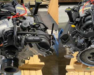 ENGINE ASSY - 4.4L AJV8 (GENUINE LAND ROVER)