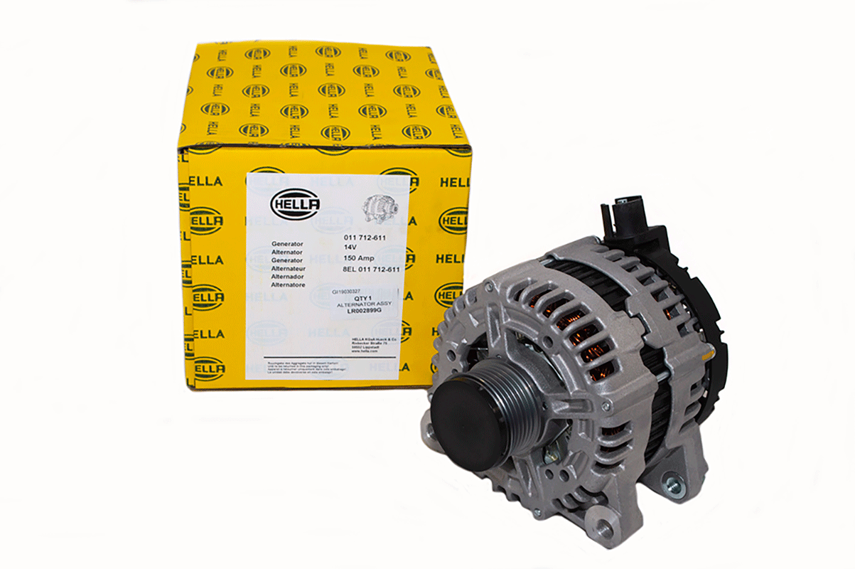 ALTERNATOR - FREELANDER 2 2.2TD (w/out HEATED WINDSCREEN) (HELLA)