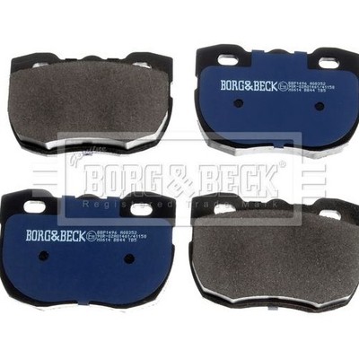BRAKE PADS, FRONT (Non-Vented) - D1 (BORG & BECK)
