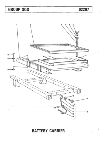 BATTERY CARRIER PER